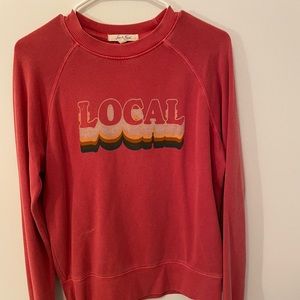 “local” sweatshirt